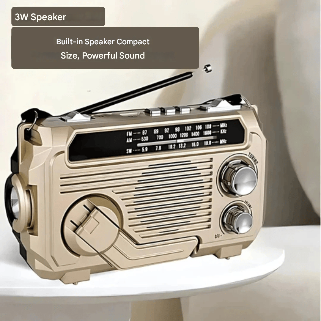 Emergency Radio with Powerbank
